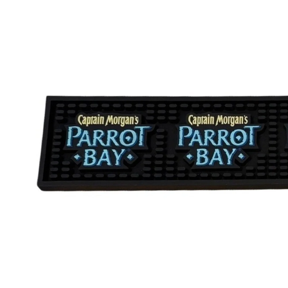Captain‎ Morgan Parrot Bay Rubber Bar Spill Pour Drip Mat home s 20.75 x 3.75